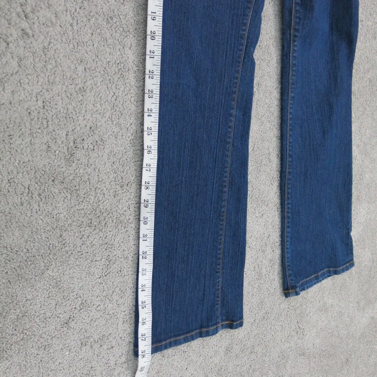 Ann Tayler Loft Womens Stretch Original Bootcut Denim Jeans Mid Rise Blue Sz 10P