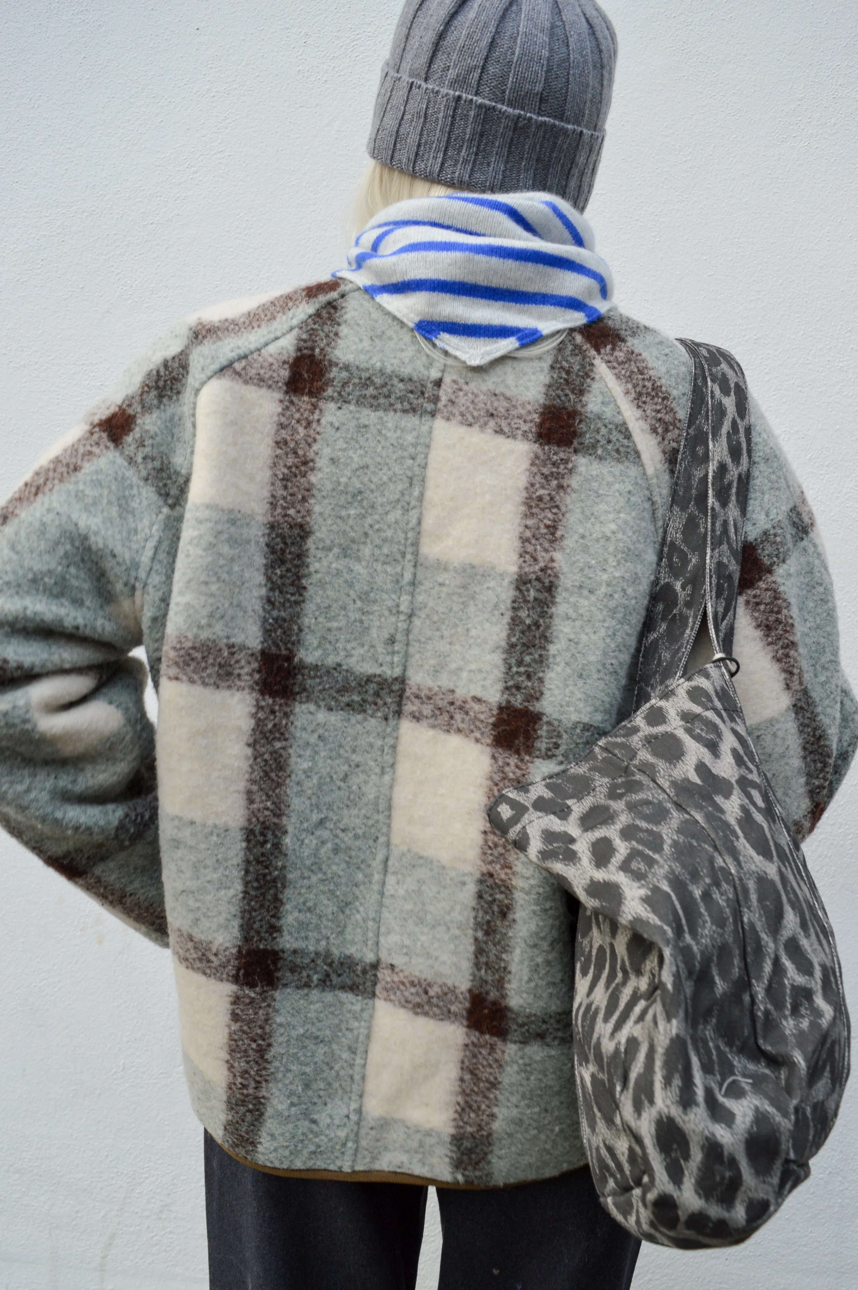 Bellerose Hari Check A Reversible Jacket