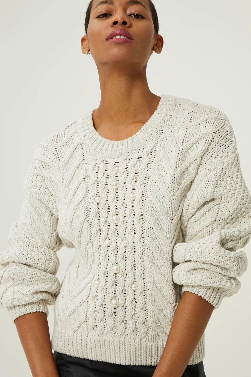 Blake Sweater With Pearls