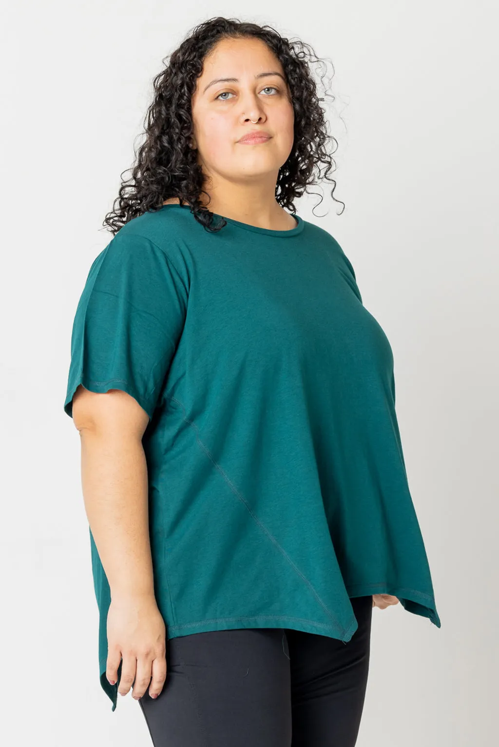 Flow Tee - Forest Green - FINAL SALE