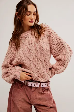 fp frankie cable sweater