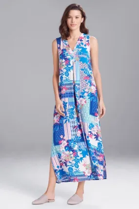 Hibiscus Patchwork Gown