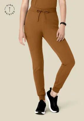 High Waisted Joggers Camel