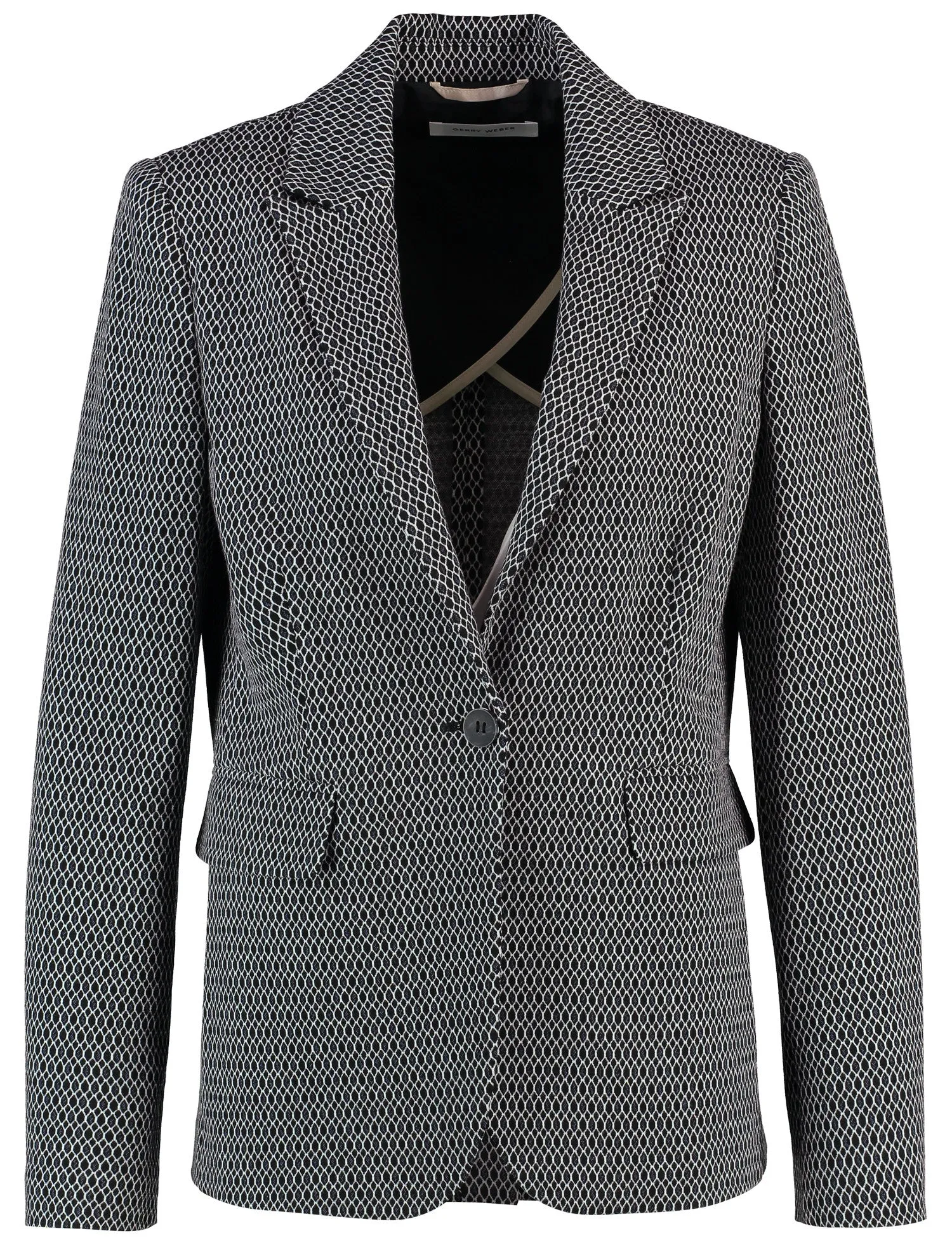 Jacquard Blazer