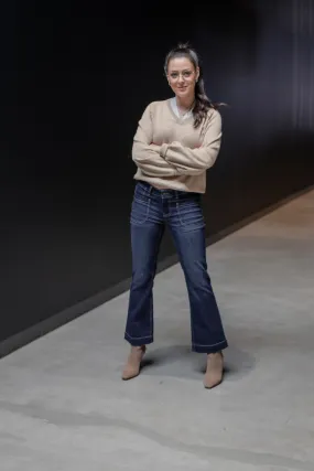 Jeans - BOOTCUT - Petra Blattblau