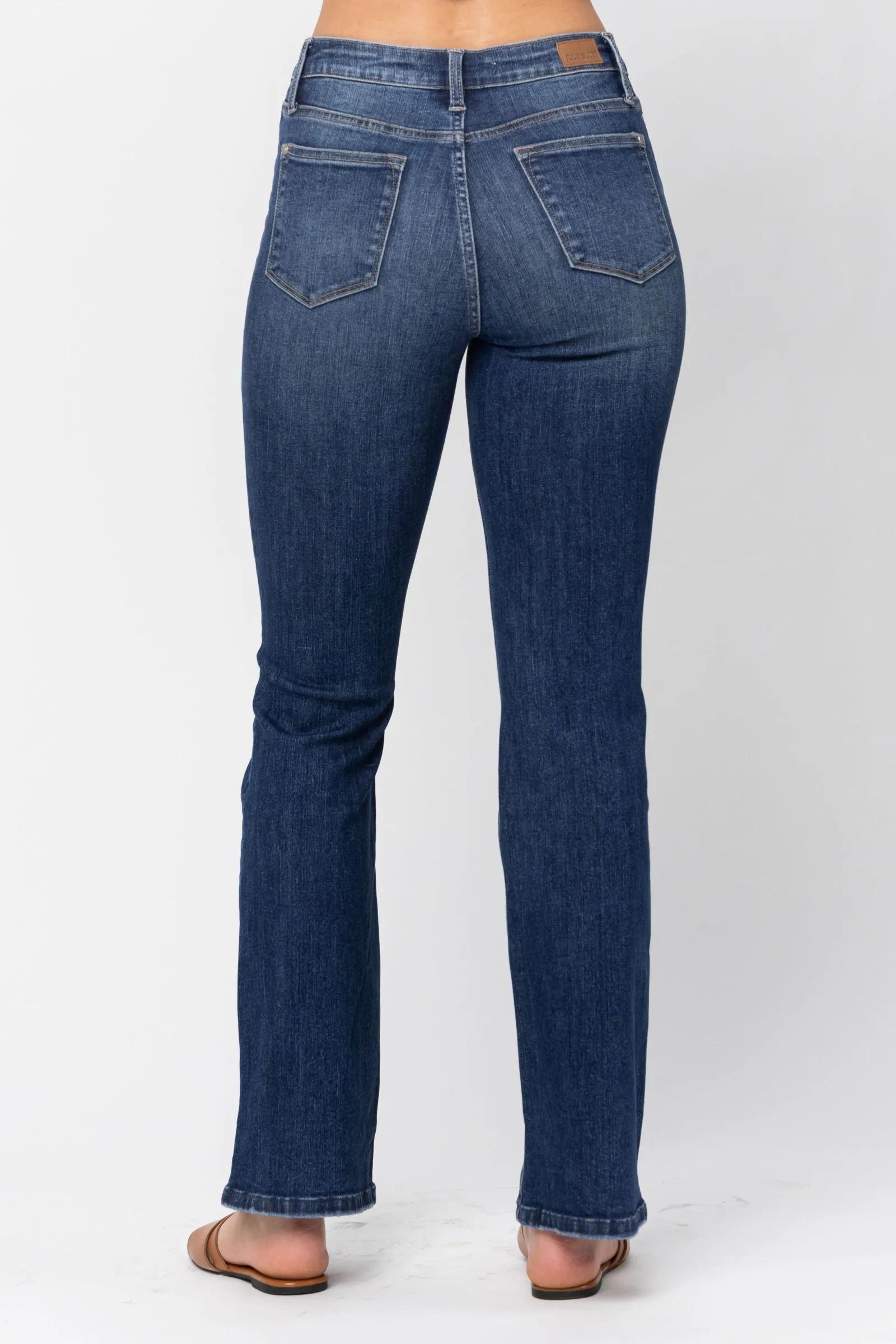 Judy Blue mid-rise classic non-distressed bootcut jeans