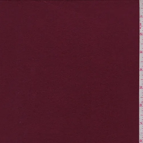 Light Maroon Sweater Jersey Knit Fabric