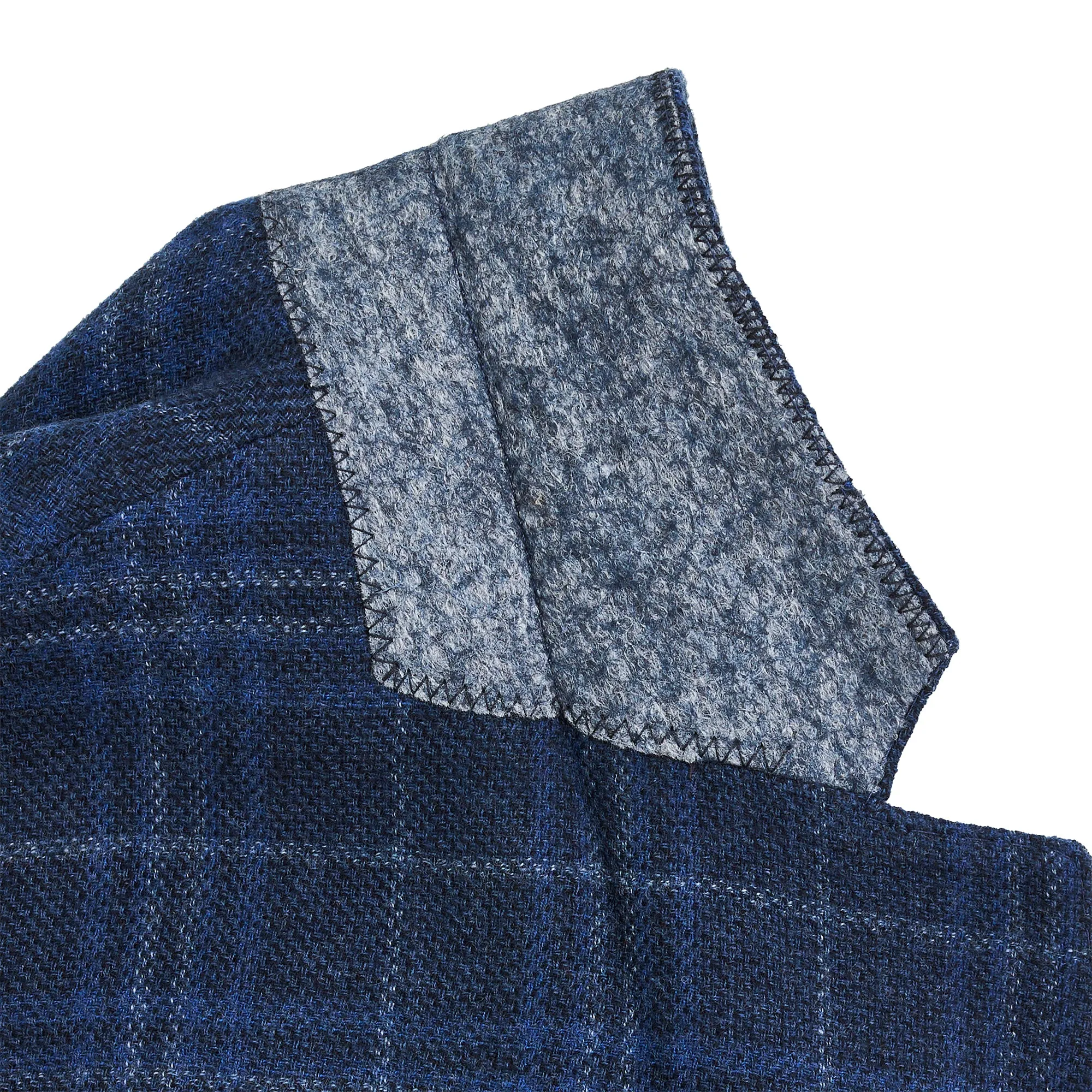 Marina/True Navy Plaid Sport Coat - True Navy