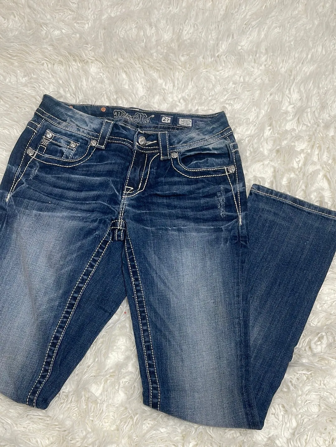 Miss Me straight jeans je8040tr sz 27