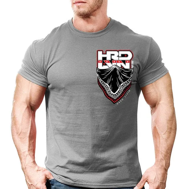 New Men"S Gyms T-Shirt Crossfit Fitness Bodybuilding Shirts