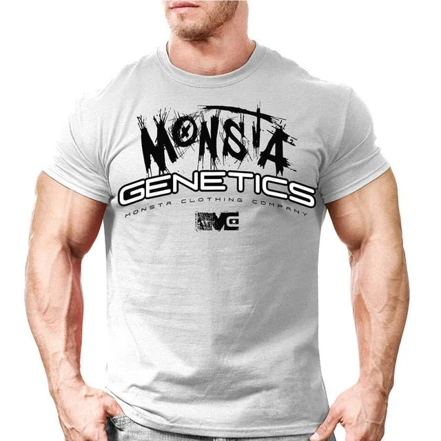 New Men"S Gyms T-Shirt Crossfit Fitness Bodybuilding Shirts