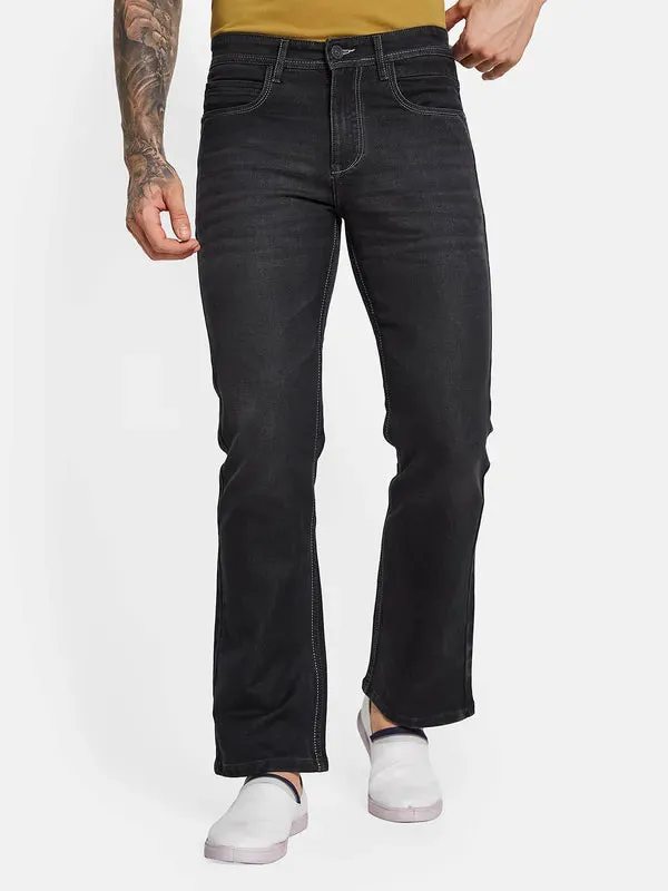 Octave Men Bootcut Stretchable Clean Look Jeans