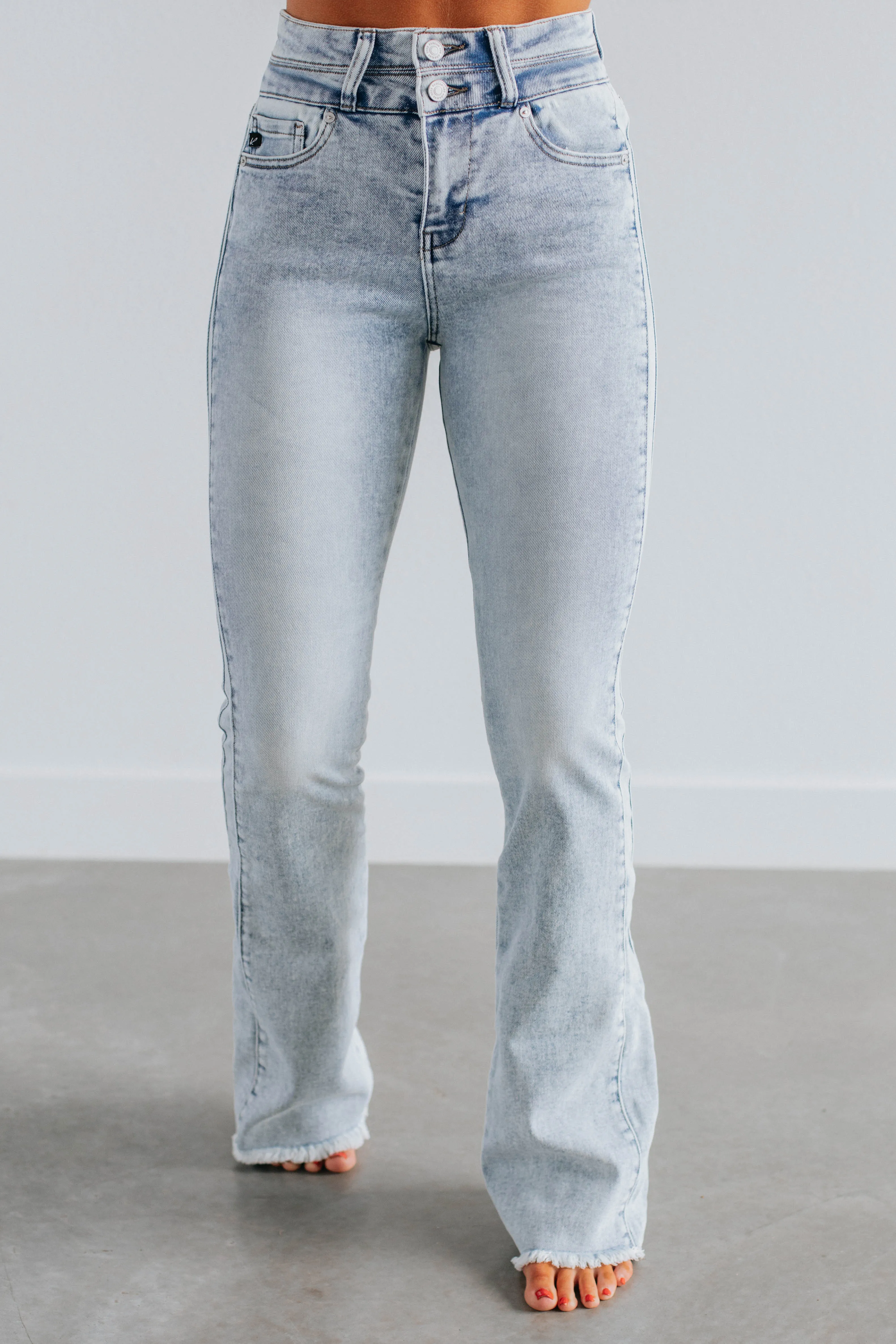 Orlando KanCan Bootcut Jeans - Light Wash