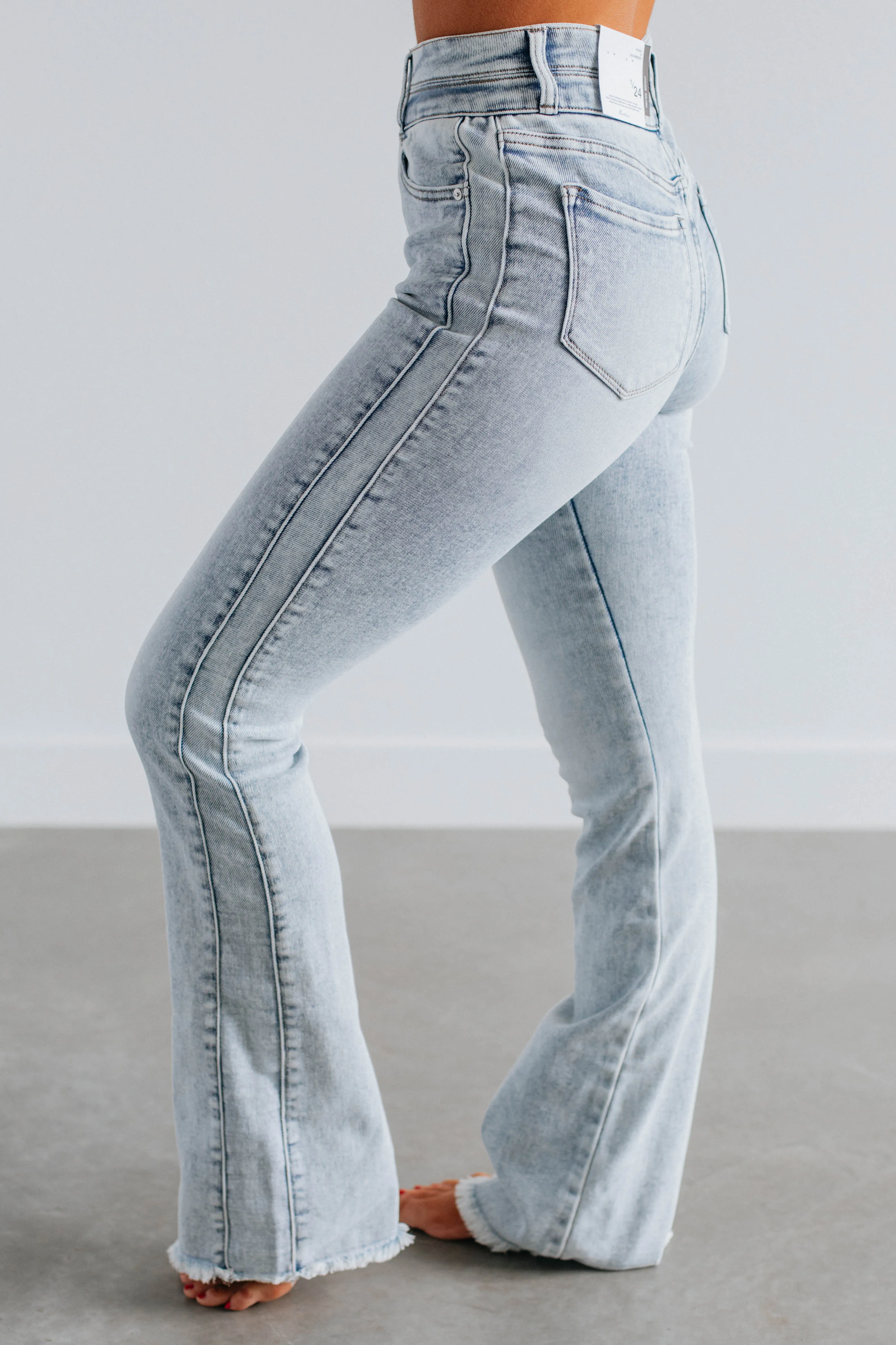 Orlando KanCan Bootcut Jeans - Light Wash