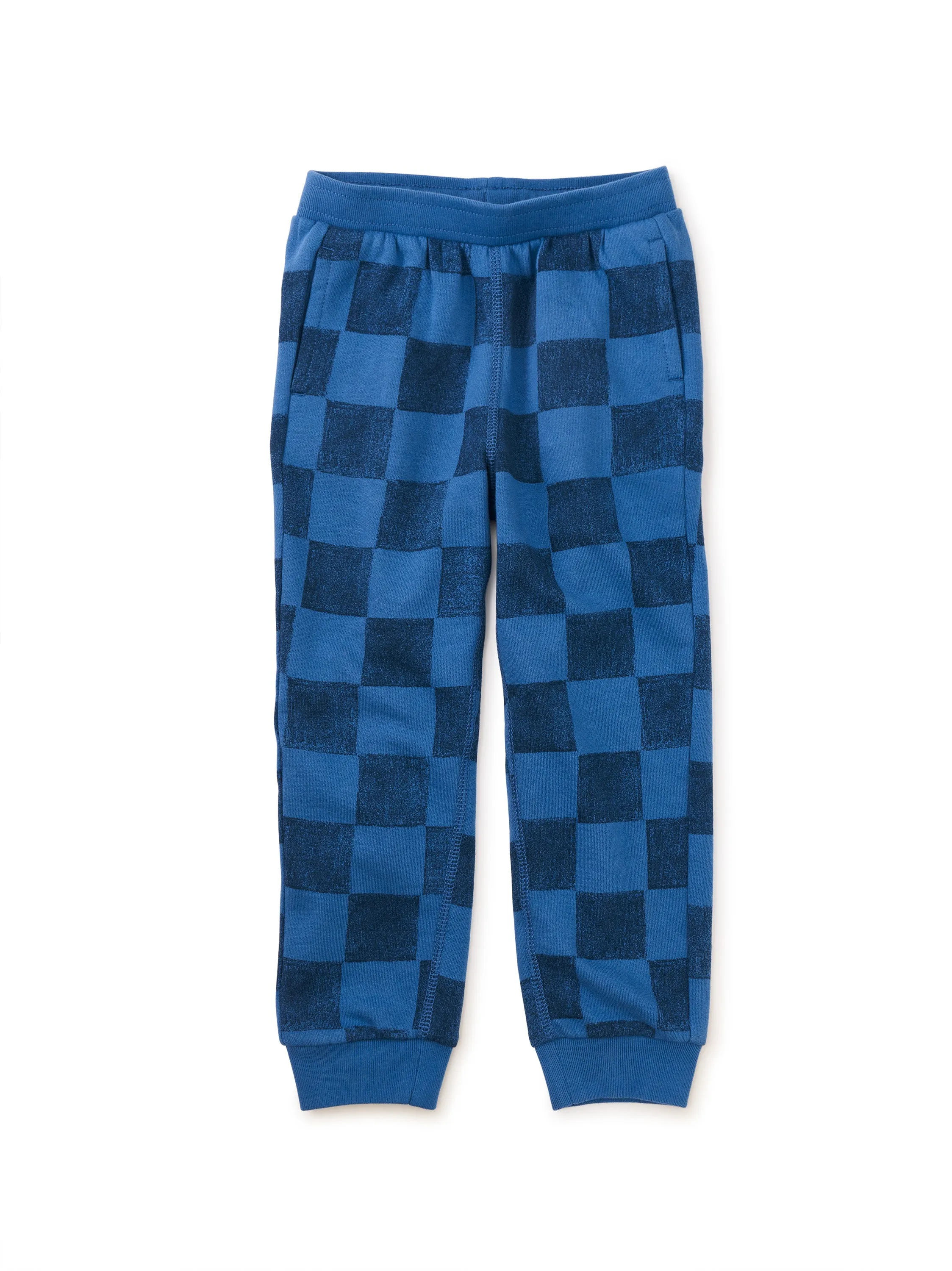 Oversized Check Going Places Joggers