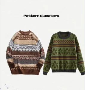 Pattern sweaters