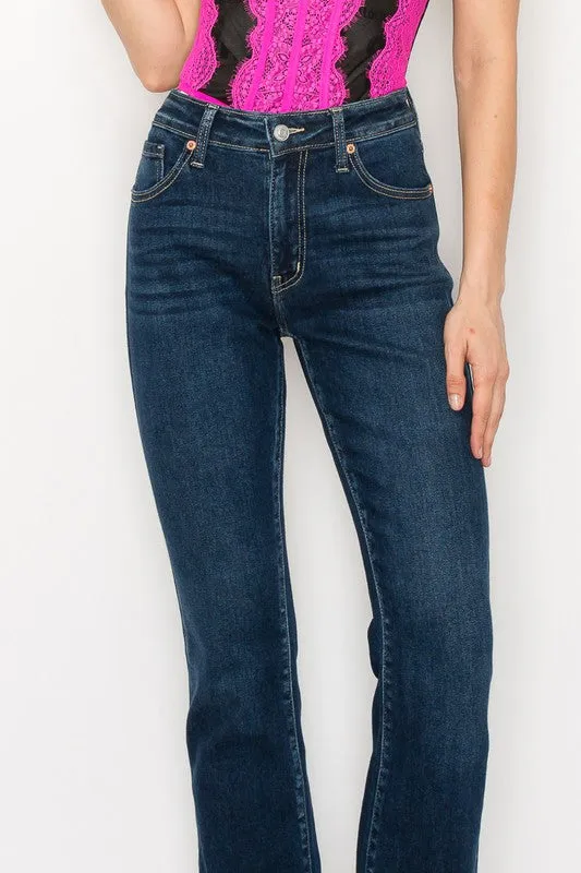 Plus Allison High Rise Skinny Bootcut Jeans