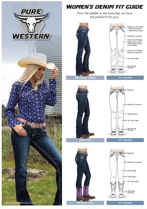 Pure Western Elora Boot Cut Jean - PCP2208242