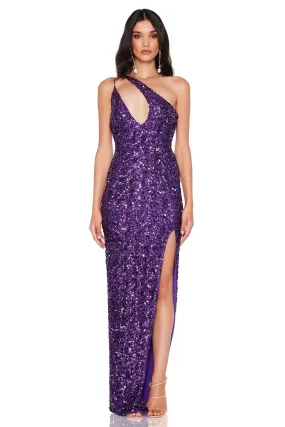 Revel Gown in Amethyst