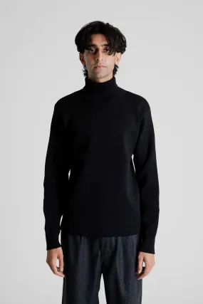 Saint Pol Turtleneck Jumper - Black