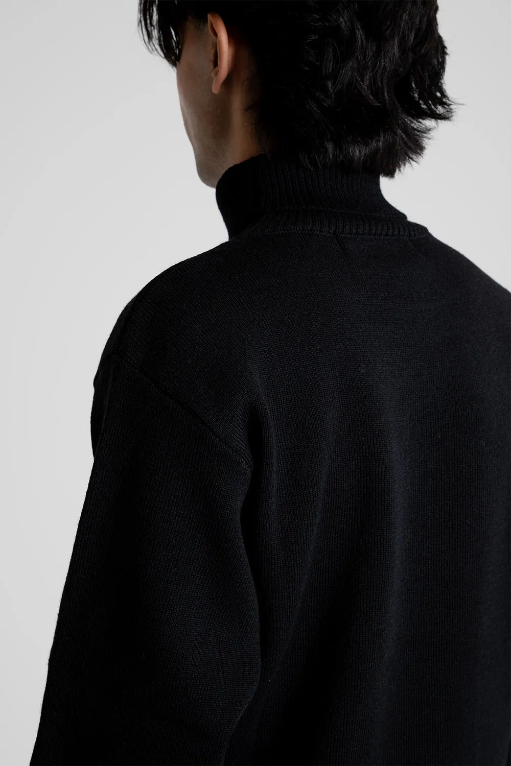 Saint Pol Turtleneck Jumper - Black