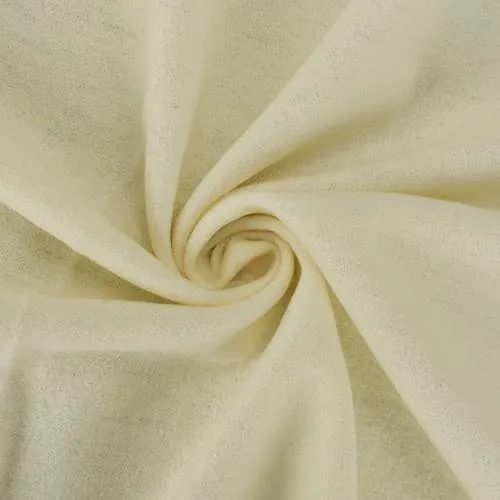 Snow Ivory Brushed Knit Home Decorating Fabric