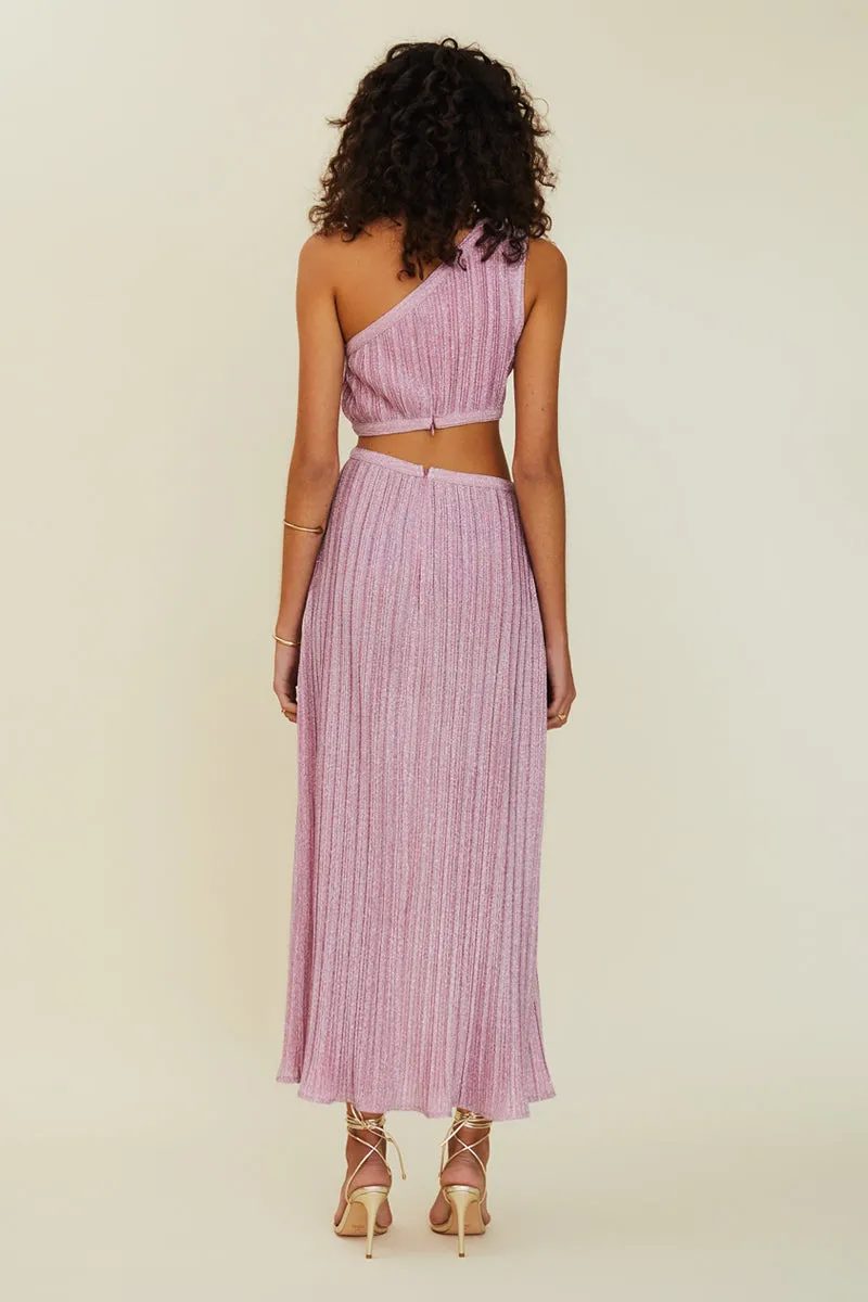 Suboo Mars Sleeveless Cutout Maxi Dress - Pink