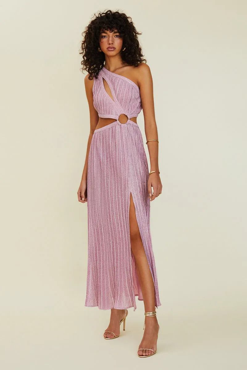 Suboo Mars Sleeveless Cutout Maxi Dress - Pink