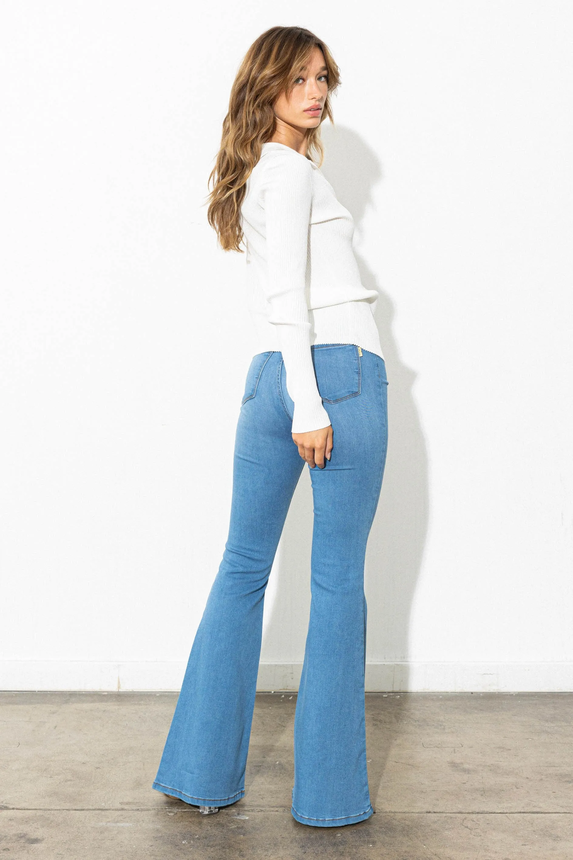 Tall Bell Flare Jeans