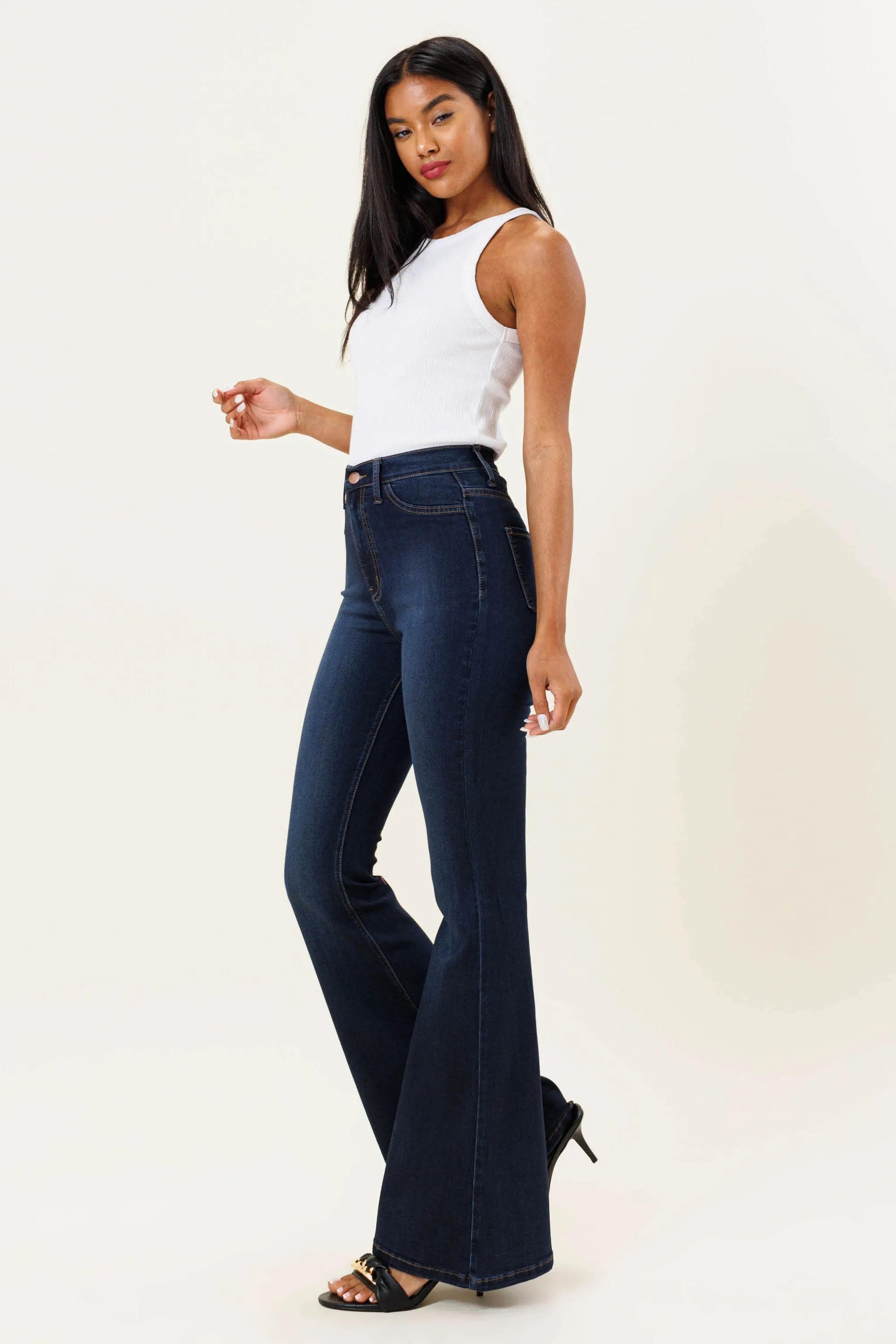 Tall Bell Flare Jeans