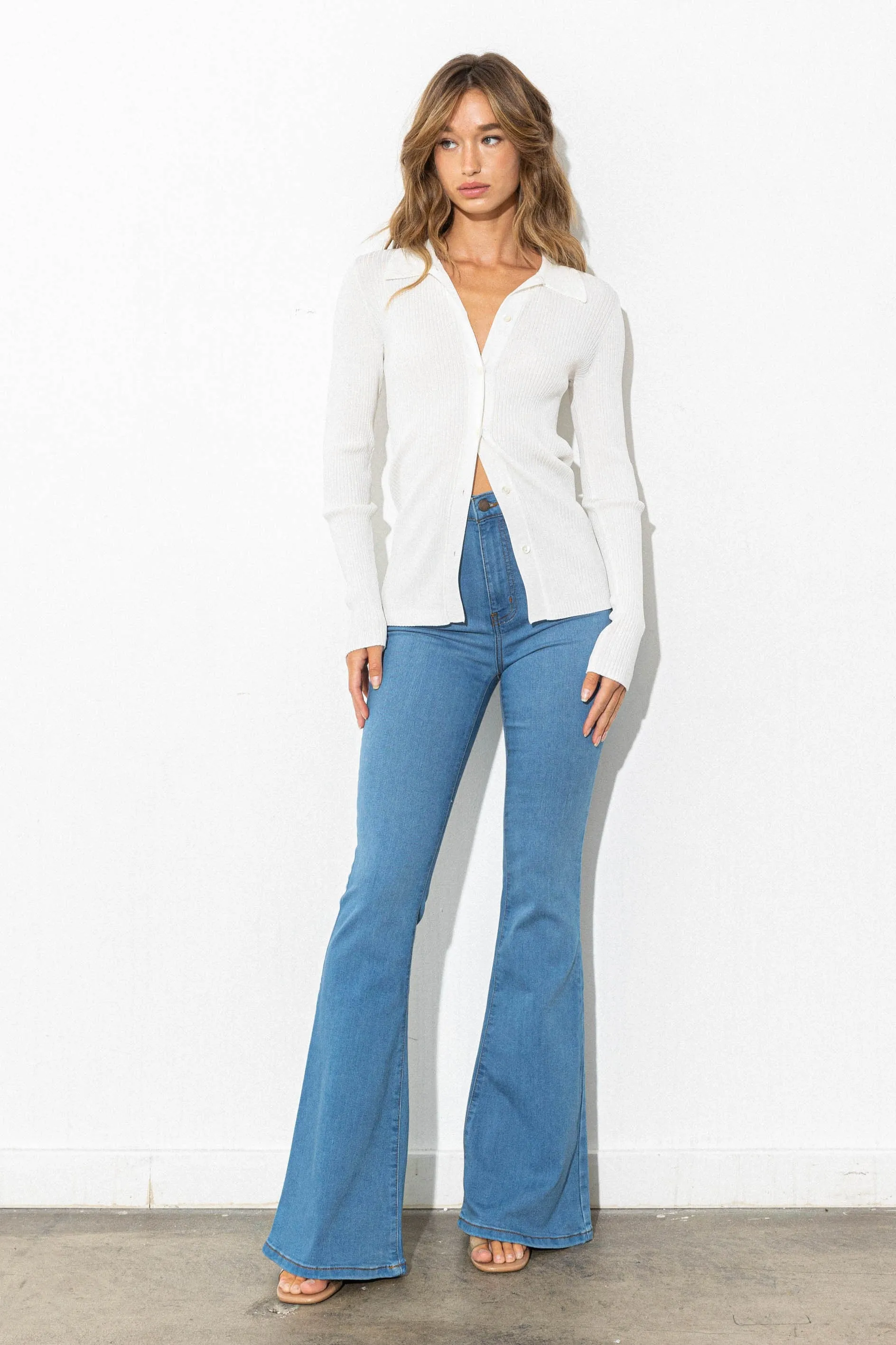 Tall Bell Flare Jeans