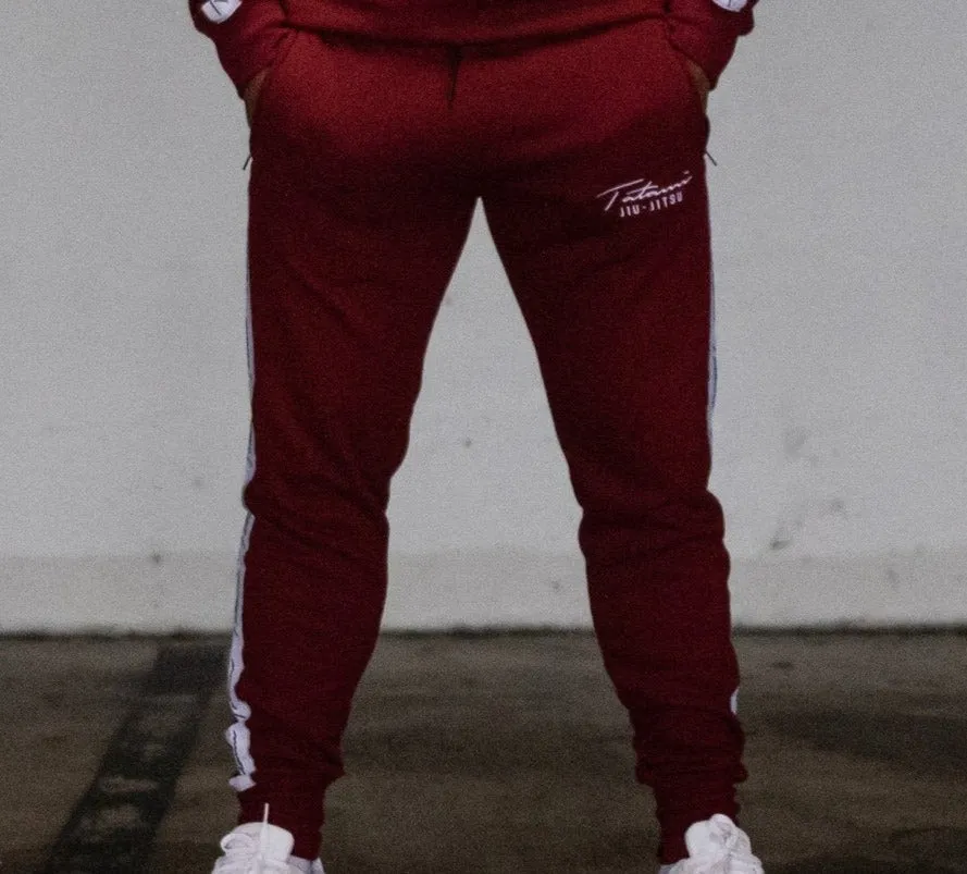 Tatami "Autograph" Women's Joggers - Burgundy